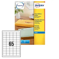 Etichette Adesive Avery - A4 - 38,1x21,2 mm - J8651-25 (Bianco Conf. 25)