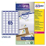 Etichette Adesive Avery - A4 - 38,1x21,2 mm - L7651-25 (Bianco Conf. 25)