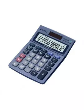 Calcolatrice da Tavolo Casio MS-120TER (Azzurro Metallizzato)