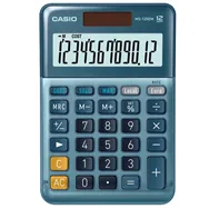 Calcolatrice da Tavolo Casio MS-120TER (Azzurro Metallizzato)