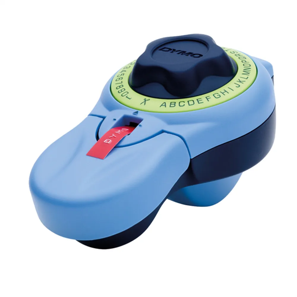 Etichettatrice Dymo Junior - a Rilievo - S0717910 (Azzurro)