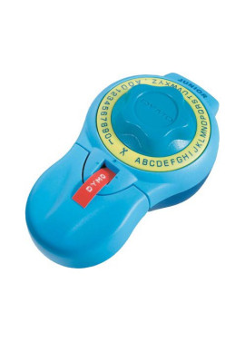 Etichettatrice Dymo Junior - a Rilievo - S0717910 (Azzurro)