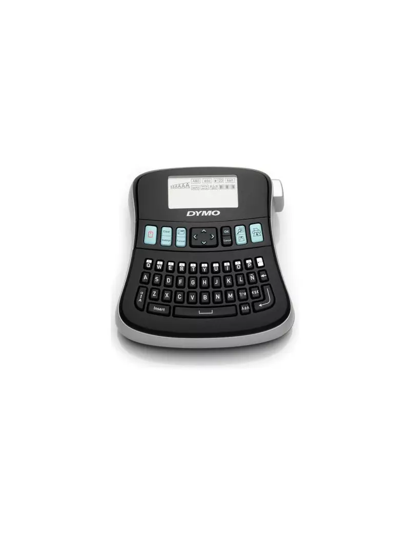 Etichettatrice Dymo LabelManager 210D - S0784430 (Nero e Argento) Etichettatrice Dymo LabelManager 210D - S0784430 (Nero e Argento)