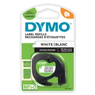 Nastro Originale Dymo S0721510 - 91200 - 12 mm x 4 m - Carta (Bianco)