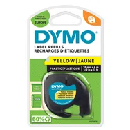 Nastro Originale Dymo S0721620 - 91202 - 12 mm x 4 m - Plastica (Giallo)