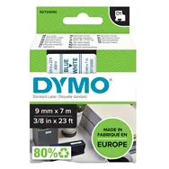 Nastro Originale Dymo S0720690 - 40914 - 9 mm x 7 m (Blu su Bianco)