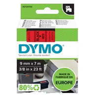 Nastro Originale Dymo S0720720 - 40917 - 9 mm x 7 m (Nero su Rosso)