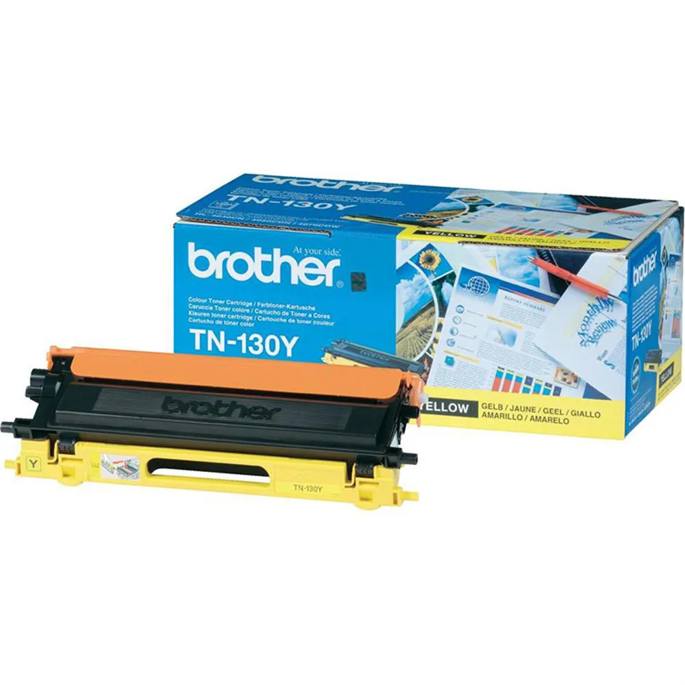 Toner Originale Brother TN-130Y (Giallo 1500 pagine)