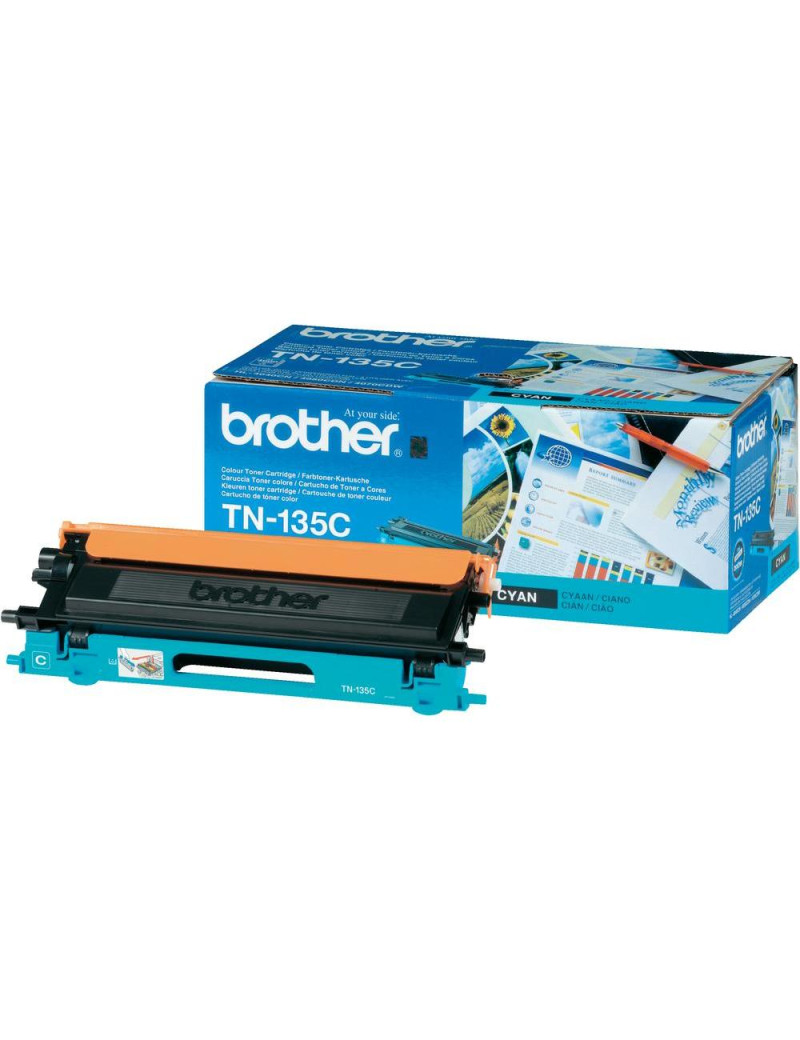 Toner Originale Brother TN-135C (Ciano 4000 pagine)