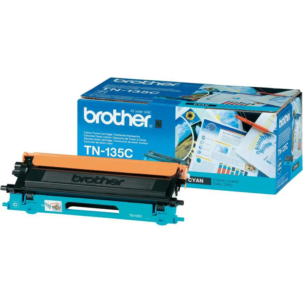 Toner Originale Brother TN-135C (Ciano 4000 pagine)