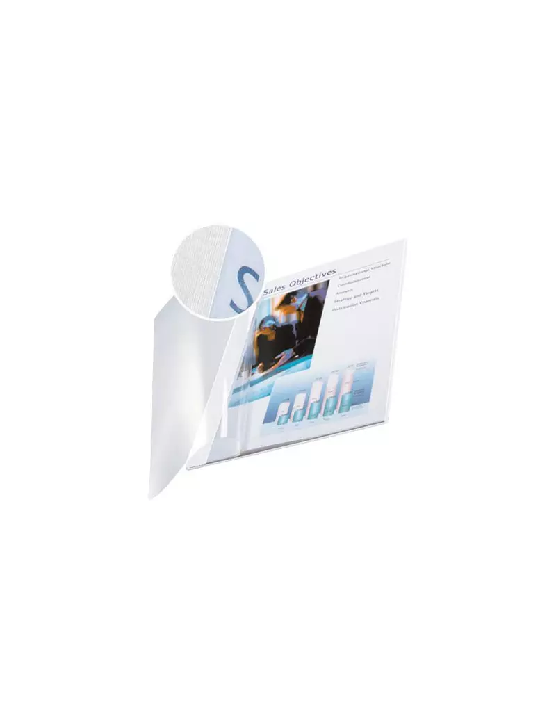 Copertine Flessibili con Fronte Trasparente Esselte - 10-35 Fogli - 73980001 (Bianco Avorio Conf. 10) Copertine Flessibili con Fronte Trasparente Esselte - 10-35 Fogli - 73980001 (Bianco Avorio Conf. 10)