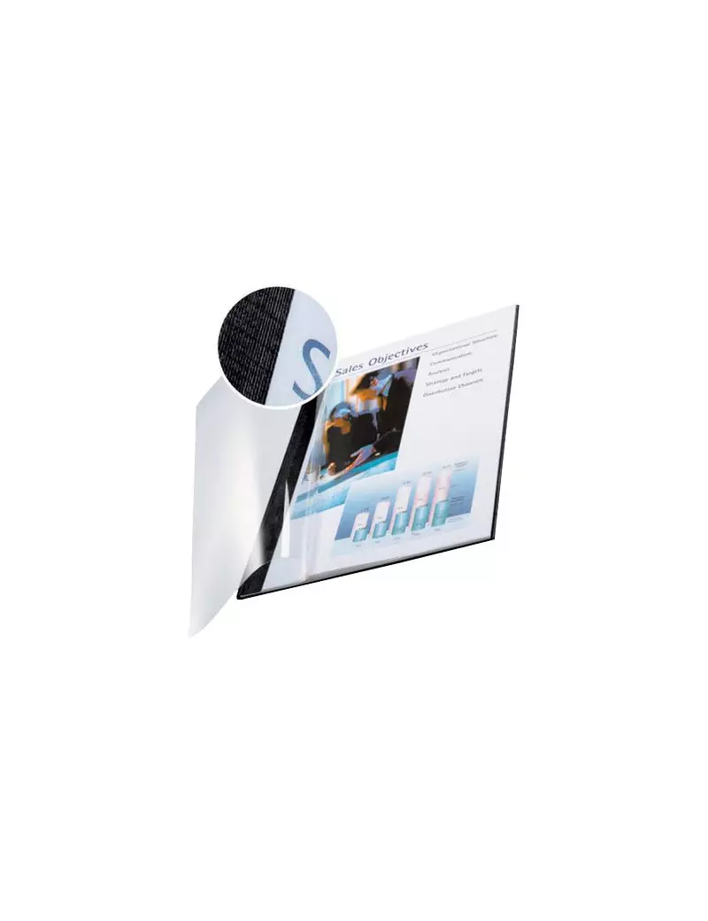 Copertine Flessibili con Fronte Trasparente Esselte - 10-35 Fogli - 73980095 (Nero Antracite Conf. 10) Copertine Flessibili con Fronte Trasparente Esselte - 10-35 Fogli - 73980095 (Nero Antracite Conf. 10)