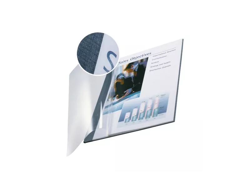 Copertine Flessibili con Fronte Trasparente Esselte - 36-70 Fogli - 73990035 (Blu Marina Conf. 10) Copertine Flessibili con Fronte Trasparente Esselte - 36-70 Fogli - 73990035 (Blu Marina Conf. 10)