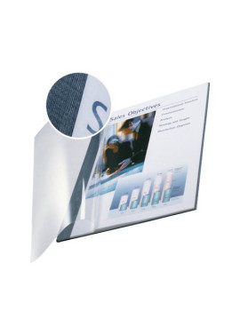 Copertine Flessibili con Fronte Trasparente Esselte - 36-70 Fogli - 73990035 (Blu Marina Conf. 10)
