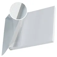 Copertine Flessibili con Fronte Trasparente Esselte - 36-70 Fogli - 73990001 (Bianco Avorio Conf. 10)