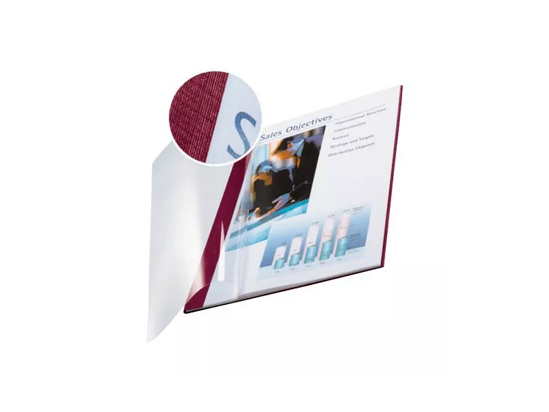 Copertine Flessibili con Fronte Trasparente Esselte - 36-70 Fogli - 73990028 (Rosso Scarlatto Conf. 10) Copertine Flessibili con Fronte Trasparente Esselte - 36-70 Fogli - 73990028 (Rosso Scarlatto Conf. 10)