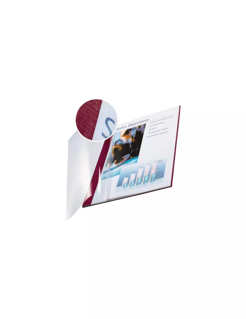 Copertine Flessibili con Fronte Trasparente Esselte - 36-70 Fogli - 73990028 (Rosso Scarlatto Conf. 10) Copertine Flessibili con Fronte Trasparente Esselte - 36-70 Fogli - 73990028 (Rosso Scarlatto Conf. 10)