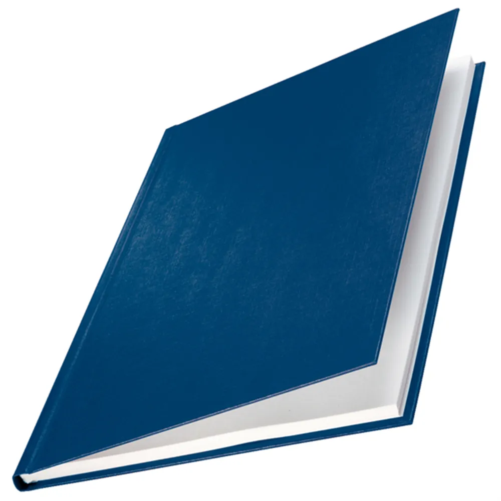 Copertine Rigide per Rilegatura Leitz - 10-35 Fogli - 73900035 (Blu Marina Conf. 10)