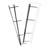 Pettini per Rilegatura a Pettine Velobind GBC - 2-200 Fogli - A9741636 (Blu Conf. 25)