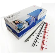 Pettini per Rilegatura a Pettine Surebind GBC - 25 mm - 250 Fogli - 1132840 (Bianco Conf. 100)