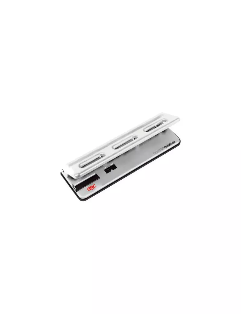 Rilegatrice a Pettine Desktop VeloBinder GBC - 200 Fogli - 9707121 (Argento) Rilegatrice a Pettine Desktop VeloBinder GBC - 200 Fogli - 9707121 (Argento)