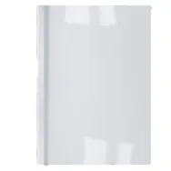 Cartelline Termiche per Rilegatura GBC - Goffrata - 1,5 mm - IB451706 (Trasparente e Bianco Conf. 100)