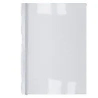 Cartelline Termiche per Rilegatura GBC - Goffrata - 3 mm - IB451713 (Trasparente e Bianco Conf. 100)