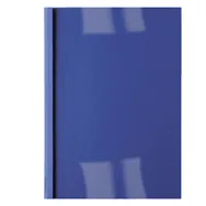 Cartelline Termiche per Rilegatura GBC - Goffrata - 1,5 mm - IB451003 (Trasparente e Blu Royal Conf. 100)