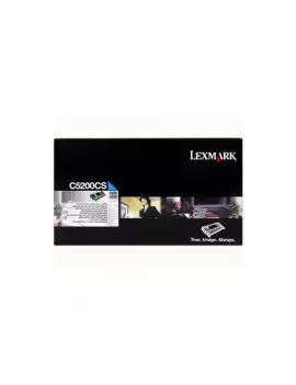 Toner Originale Lexmark C5200CS (Ciano 1500 pagine)