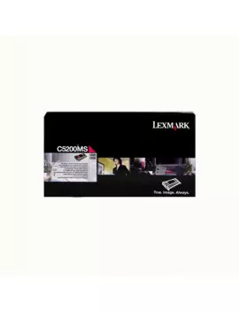 Toner Originale Lexmark C5200MS (Magenta 1500 pagine)