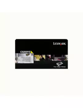 Toner Originale Lexmark C5200YS (Giallo 1500 pagine)