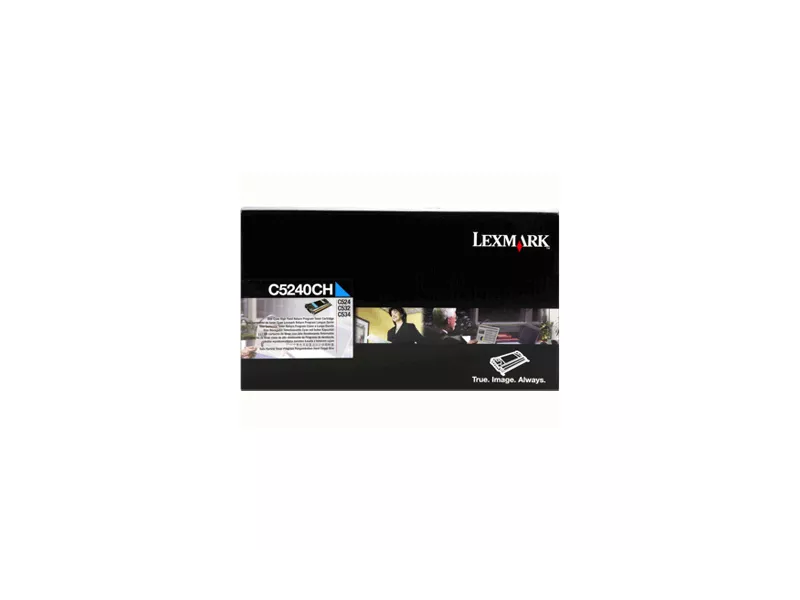 Toner Originale Lexmark C5240CH (Ciano 5000 pagine) Toner Originale Lexmark C5240CH (Ciano 5000 pagine)