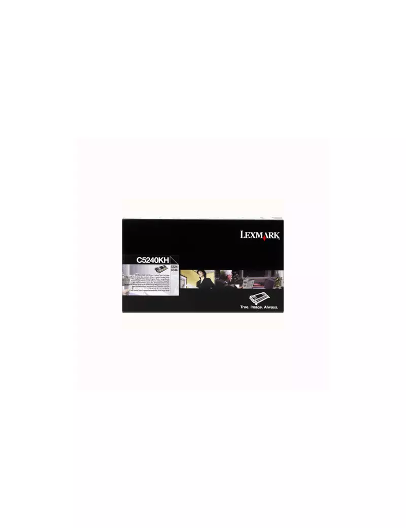 Toner Originale Lexmark C5240KH (Nero 8000 pagine) Toner Originale Lexmark C5240KH (Nero 8000 pagine)