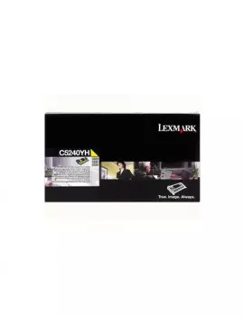 Toner Originale Lexmark C5240YH (Giallo 5000 pagine)