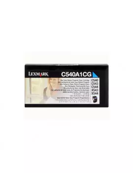 Toner Originale Lexmark C540A1CG (Ciano 1000 pagine)