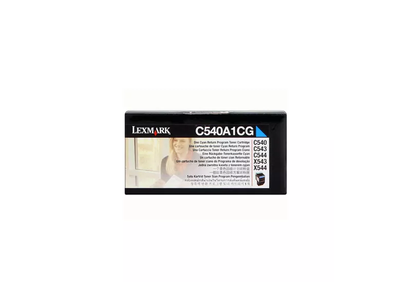 Toner Originale Lexmark C540A1CG (Ciano 1000 pagine) Toner Originale Lexmark C540A1CG (Ciano 1000 pagine)