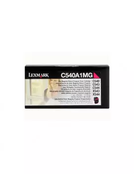 Toner Originale Lexmark C540A1MG (Magenta 1000 pagine)