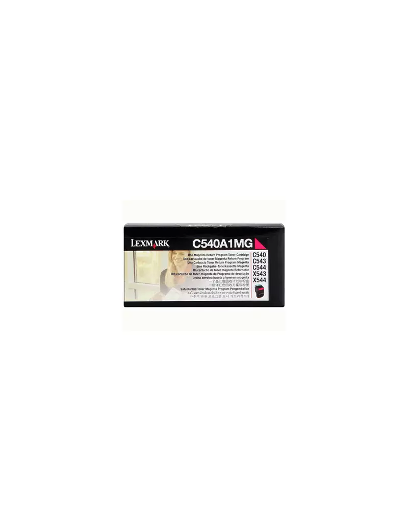 Toner Originale Lexmark C540A1MG (Magenta 1000 pagine) Toner Originale Lexmark C540A1MG (Magenta 1000 pagine)