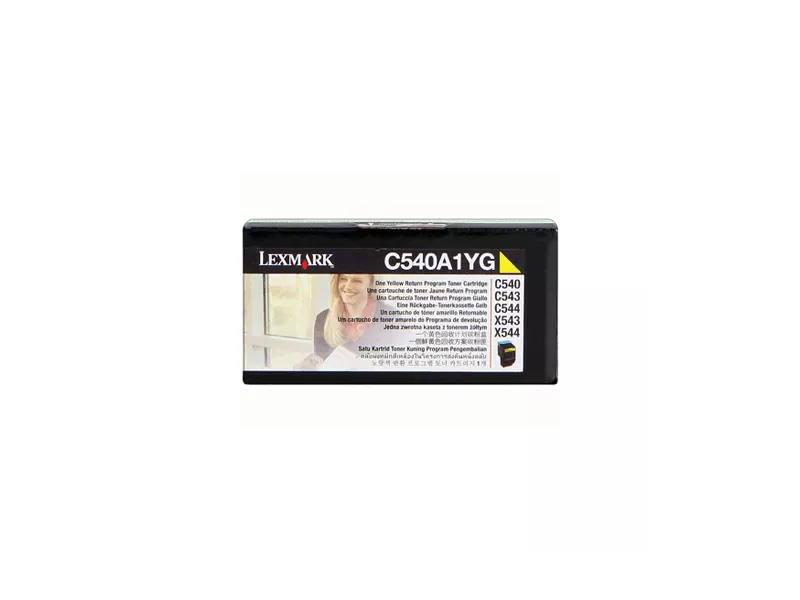 Toner Originale Lexmark C540A1YG (Giallo 1000 pagine)