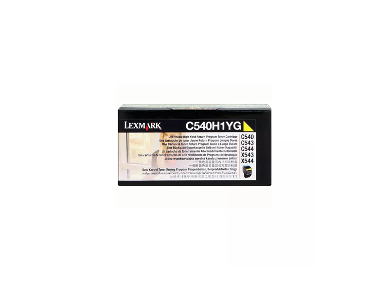 Toner Originale Lexmark C540H1YG (Giallo 2000 pagine) Toner Originale Lexmark C540H1YG (Giallo 2000 pagine)
