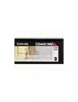 Toner Originale Lexmark C544X1MG (Magenta 4000 pagine)