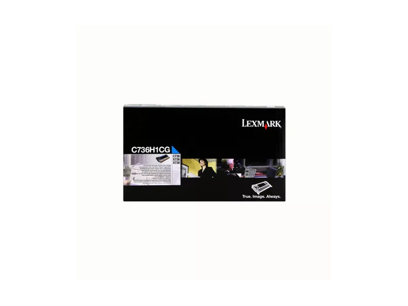 Toner Originale Lexmark C736H1CG (Ciano 10000 pagine)