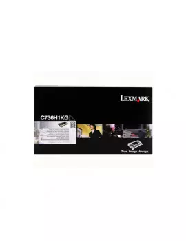Toner Originale Lexmark C736H1KG (Nero 12000 pagine)