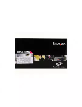 Toner Originale Lexmark C736H1MG (Magenta 10000 pagine)