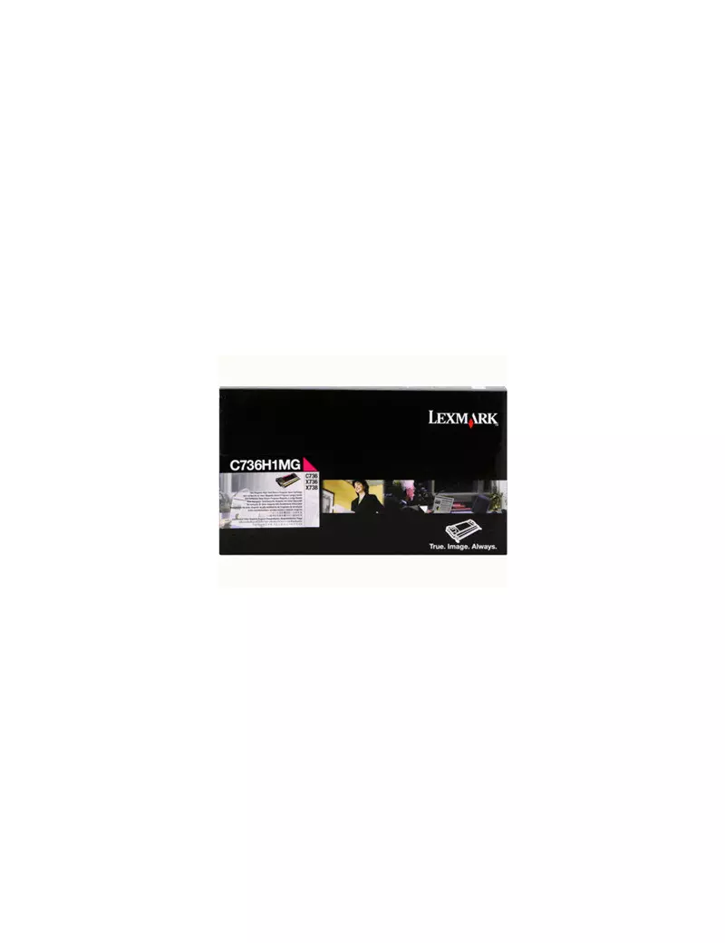 Toner Originale Lexmark C736H1MG (Magenta 10000 pagine)