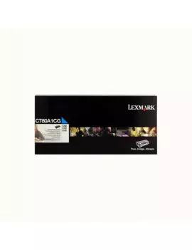 Toner Originale Lexmark C780A1CG (Ciano 6000 pagine)