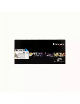 Toner Originale Lexmark C782X1CG (Ciano 15000 pagine)