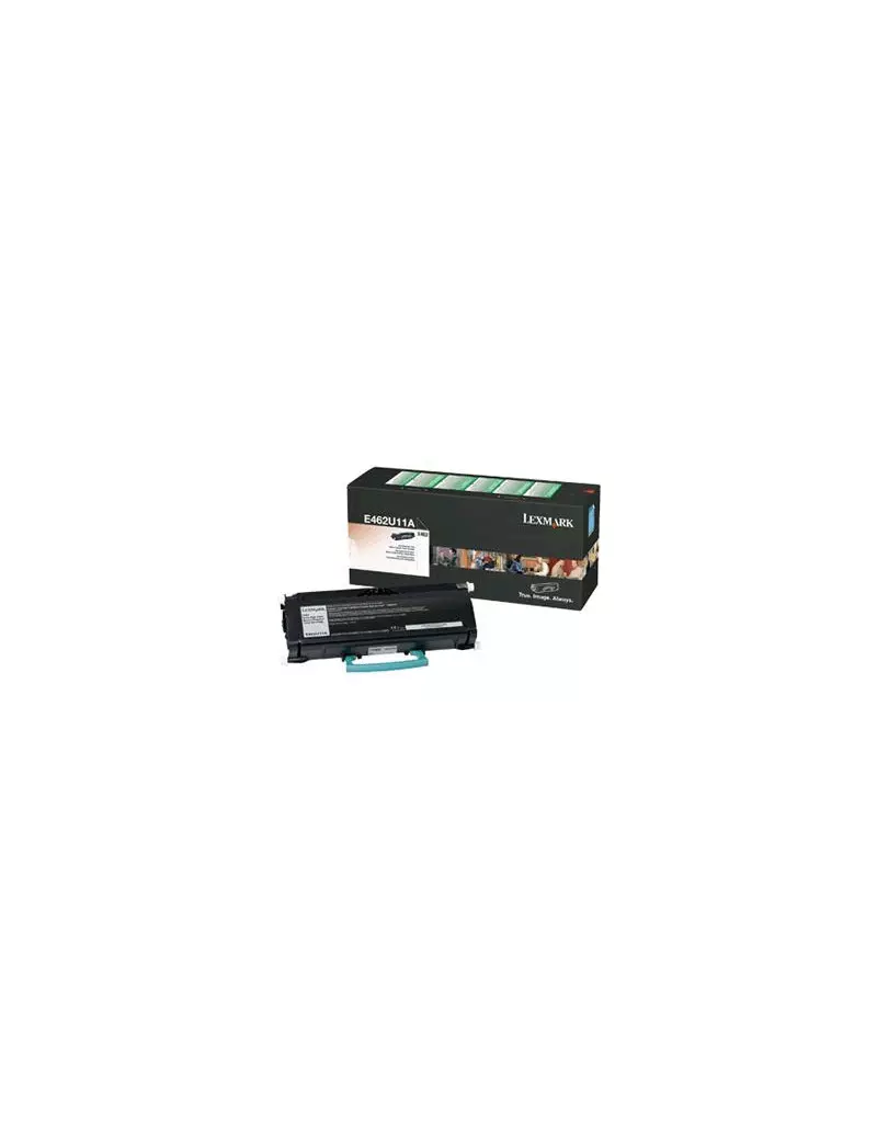 Toner Originale Lexmark E462U11E (Nero 18000 pagine)