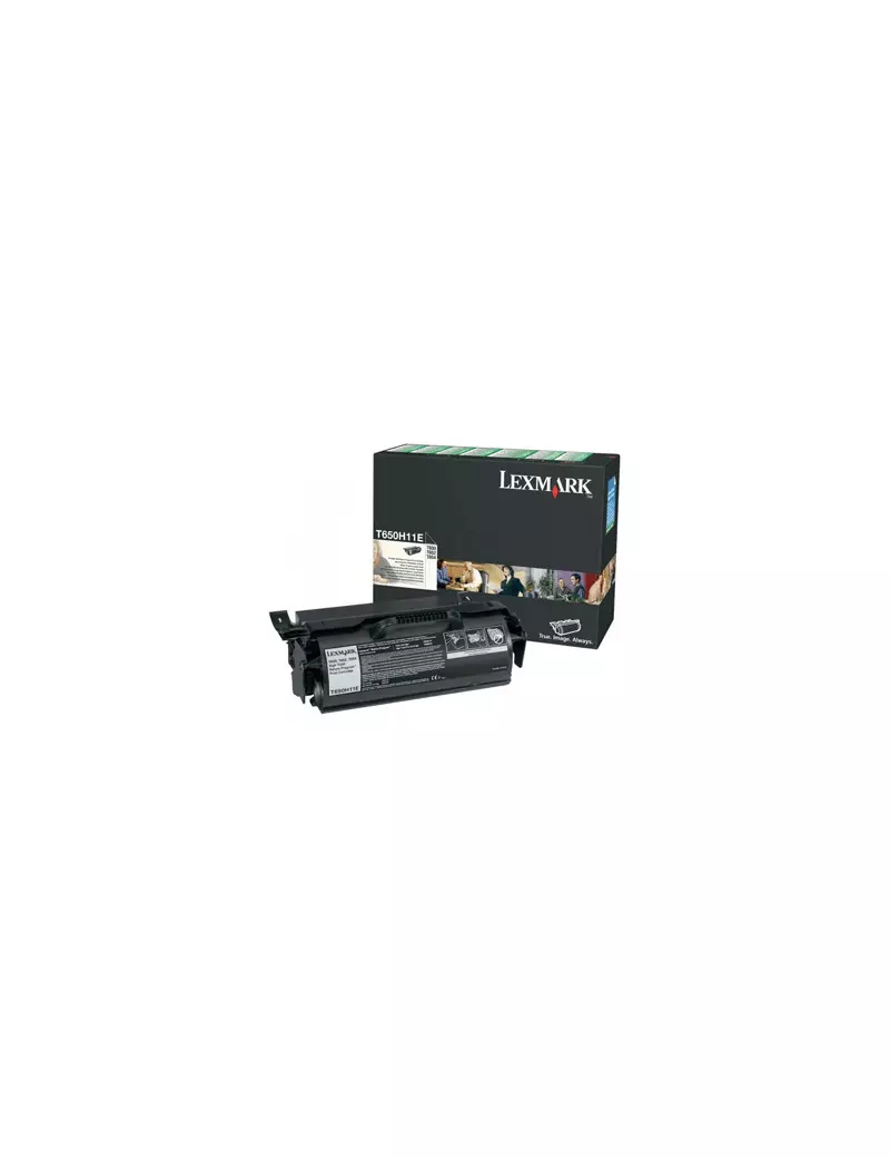 Toner Originale Lexmark T650H11E (Nero 25000 pagine) Toner Originale Lexmark T650H11E (Nero 25000 pagine)