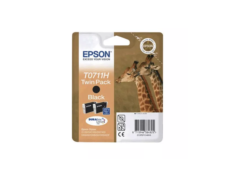 Cartuccia Originale Epson T07114H (Nero Conf. 2) Cartuccia Originale Epson T07114H (Nero Conf. 2)